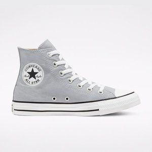 CONVERSE CHUCK HIGH TOPS, COLOR WOLF GRAY, SIZE 7 WOMEN - LIKE NEW IN BOX!